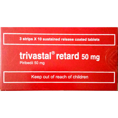 TRIVASTAL RETARD 50MG ( PIRIBEDIL ) 30 TABLETS